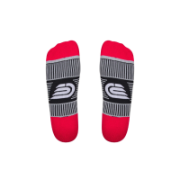 PRESSIO - Compression Sock - Black/Red